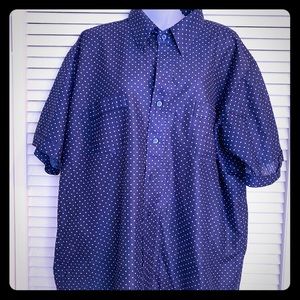 Vintage Blue Button Down